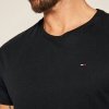 T-shirt Tommy Jeans koszulka męska z okrągłym dekoldem czarna